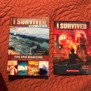 Set of 2 I Survived books